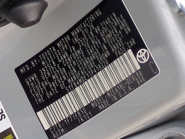 2026 Toyota Corolla LE