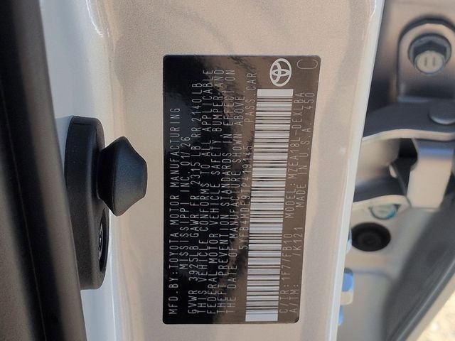 2026 Toyota Corolla LE