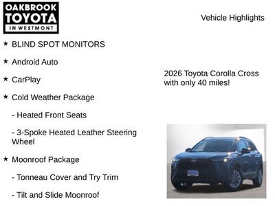 2026 Toyota Corolla Cross LE