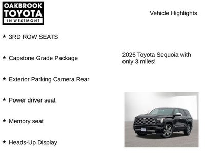 2026 Toyota Sequoia Capstone