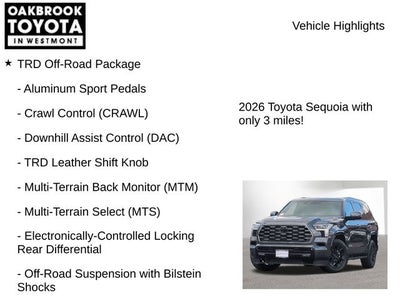 2026 Toyota Sequoia Platinum