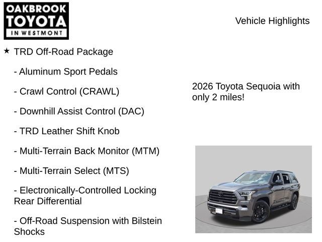 2026 Toyota Sequoia Limited