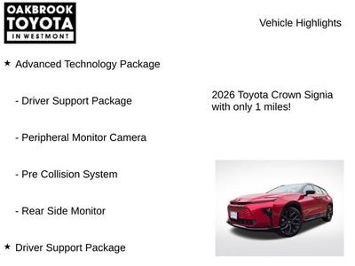 2026 Toyota Toyota Crown Signia Limited
