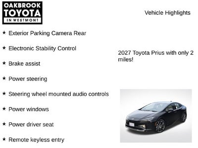2027 Toyota Prius XLE AWD