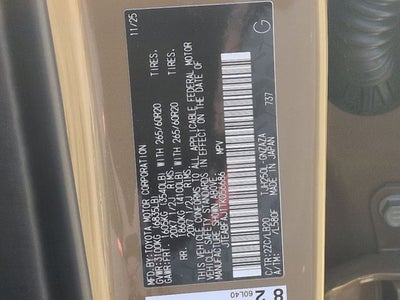 2026 Toyota Land Cruiser Base