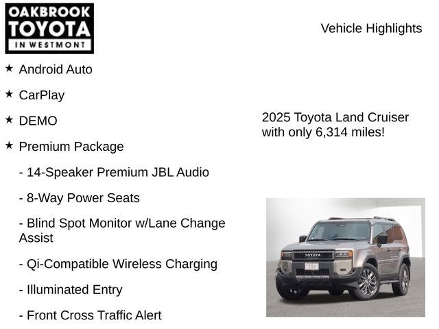 2025 Toyota Land Cruiser Base