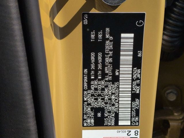 2026 Toyota Land Cruiser Base