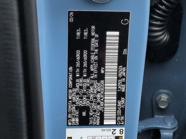 2026 Toyota Land Cruiser Base