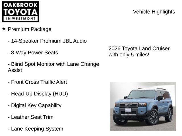 2026 Toyota Land Cruiser Base