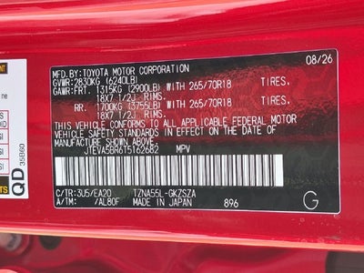 2026 Toyota 4Runner TRD Off-Road Premium