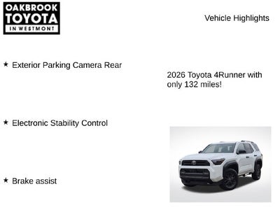 2026 Toyota 4Runner SR5
