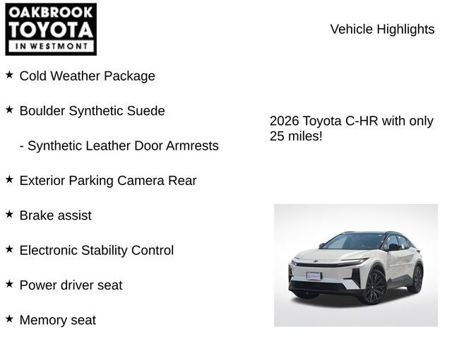 2026 Toyota C-HR XSE