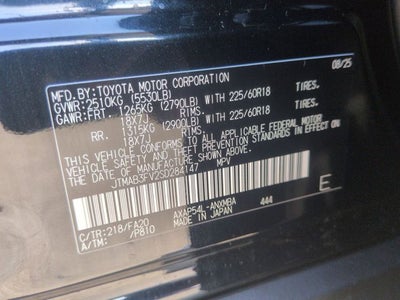 2025 Toyota RAV4 Plug-in Hybrid SE