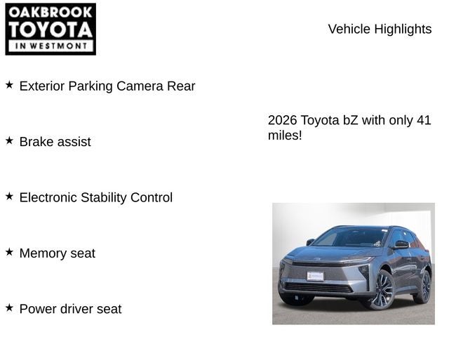 2026 Toyota bZ Limited