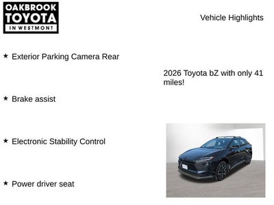 2026 Toyota bZ XLE