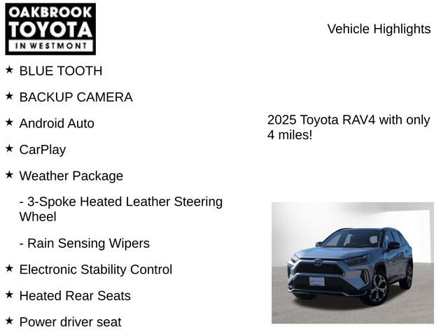 2025 Toyota RAV4 Plug-in Hybrid XSE