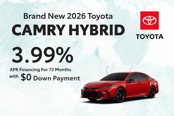 Brand New 2026 Toyota CAMRY HYBRID