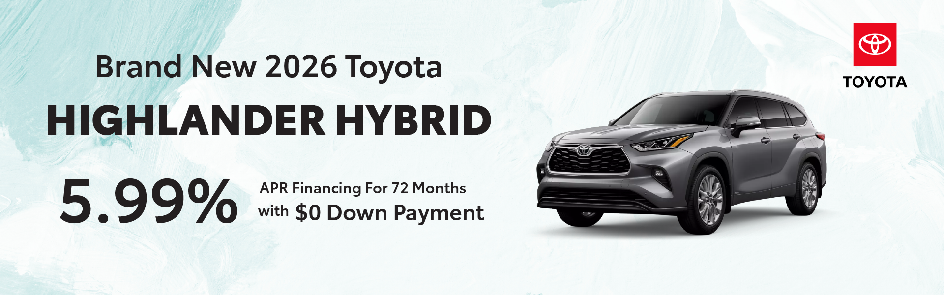 Brand New 2026 Toyota HIGHLANDER Hybrid