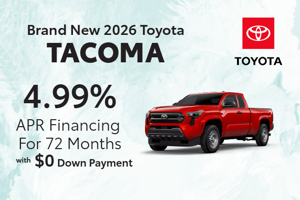 Brand New 2026 Toyota TACOMA