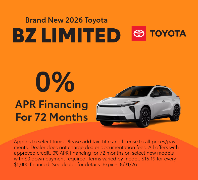 Brand New 2026 Toyota bZ Limited