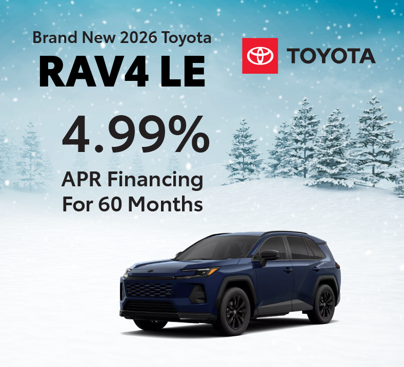 Brand New 2026 Toyota RAV4 LE