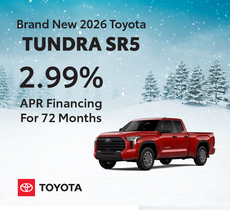 Brand New 2026 Toyota Tundra SR5