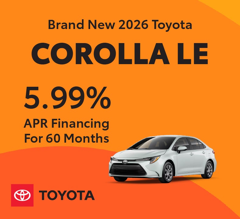 Brand New 2026 Toyota Corolla LE