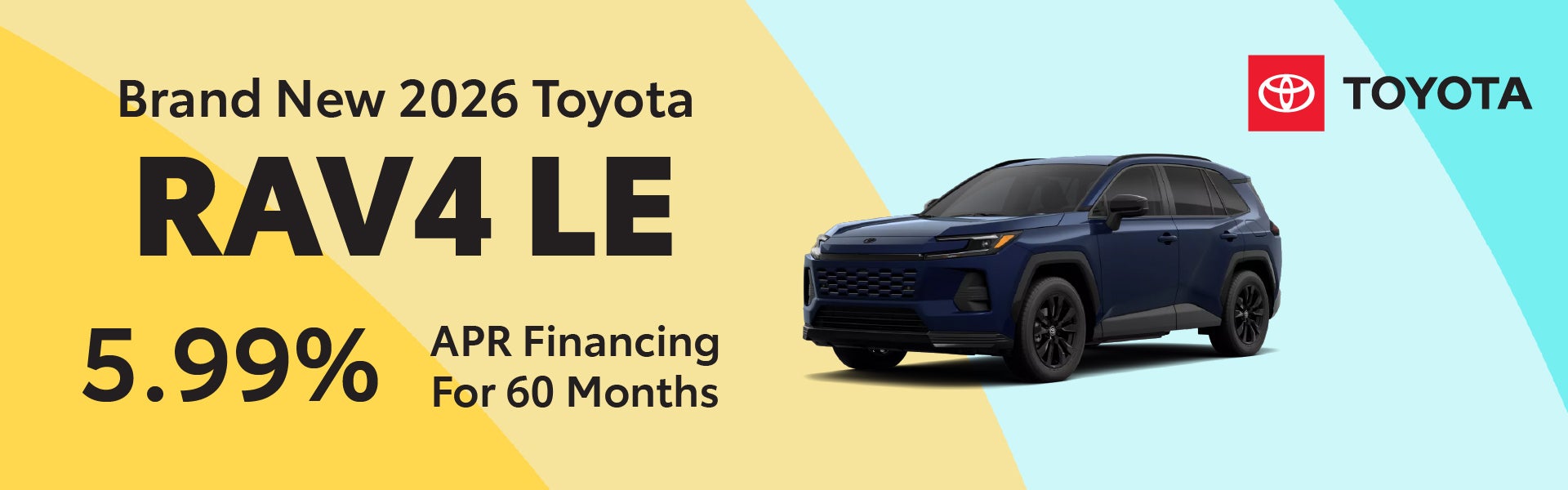 Brand New 2026 Toyota RAV4 LE