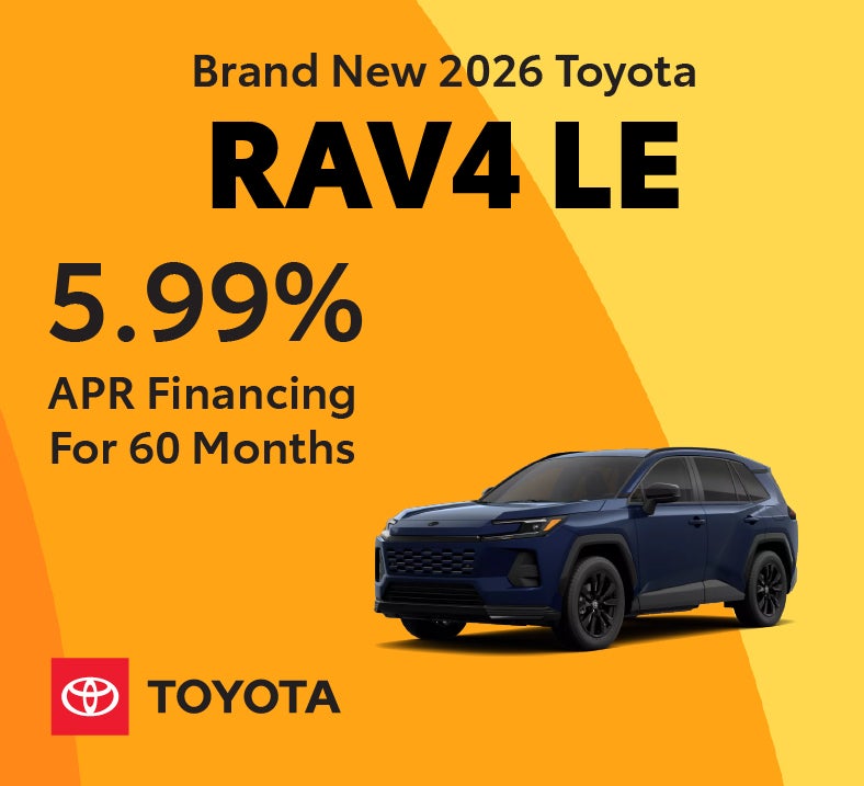 Brand New 2026 Toyota RAV4 LE