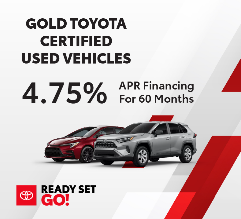 Toyota Gold Certified Used Vehicles