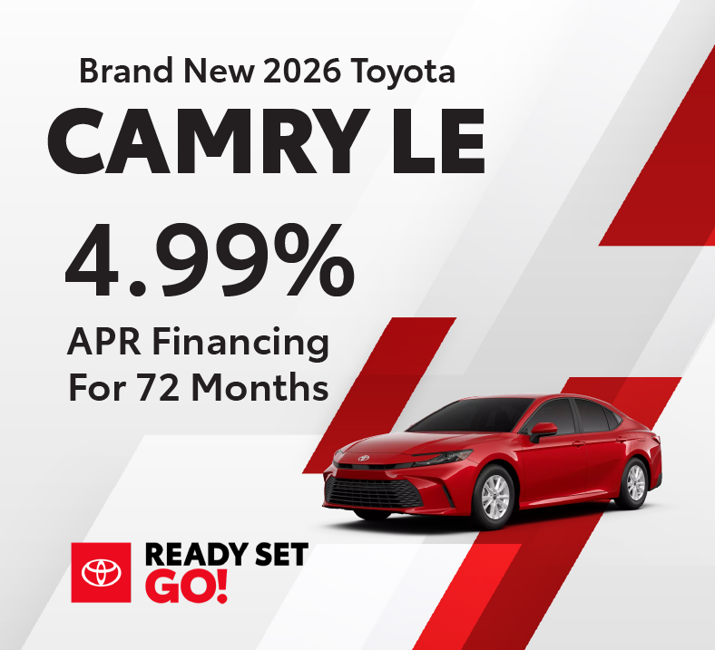 Brand New 2026 Toyota Camry LE