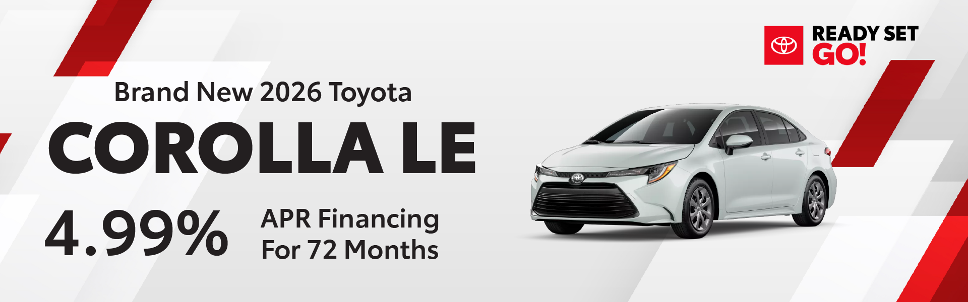 Brand New 2026 Toyota Corolla LE