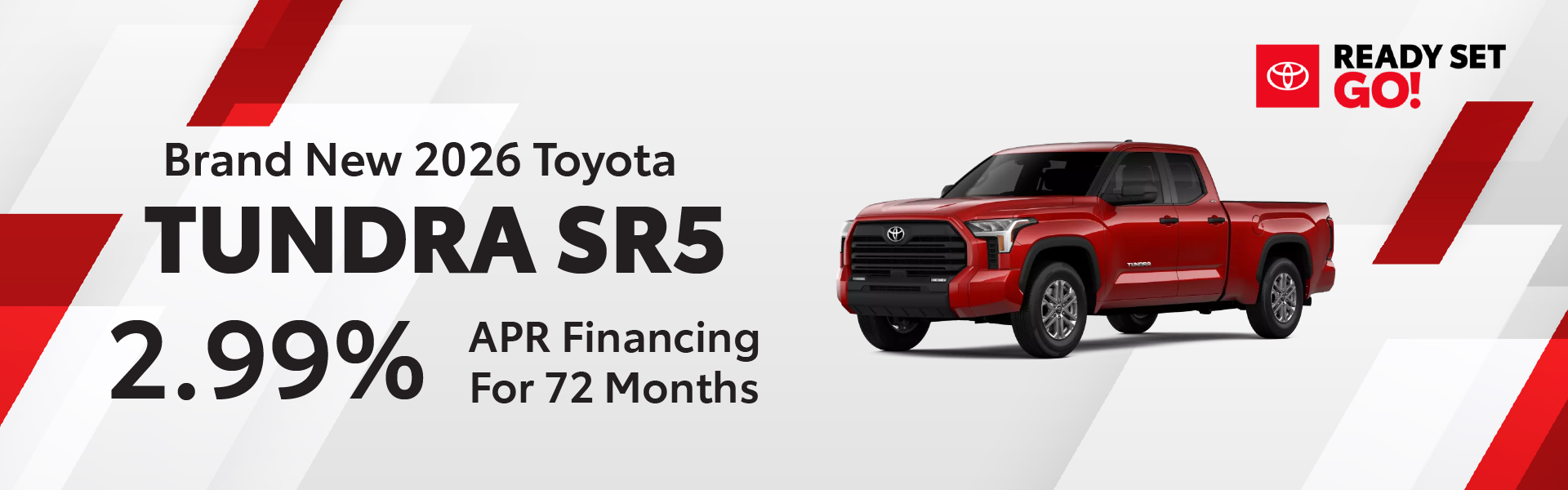 Brand New 2026 Toyota Tundra SR5