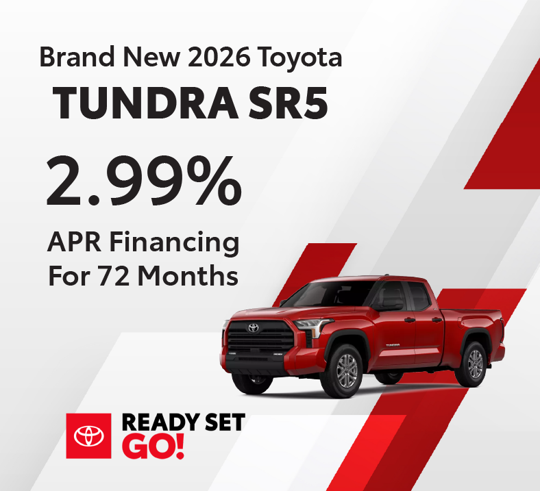 Brand New 2026 Toyota Tundra SR5