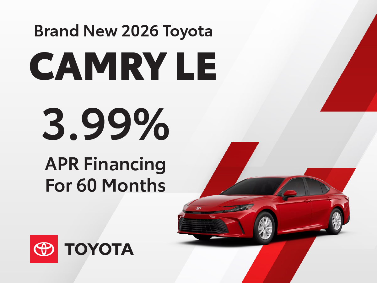 Brand New 2026 Toyota Camry LE