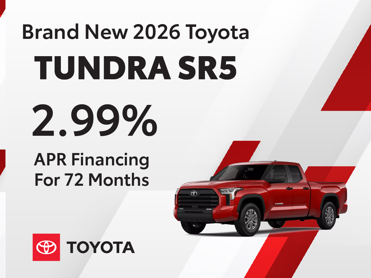 Brand New 2026 Toyota Tundra SR5