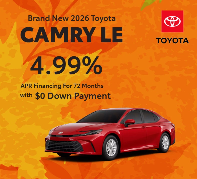 Brand New 2026 Toyota Camry LE
