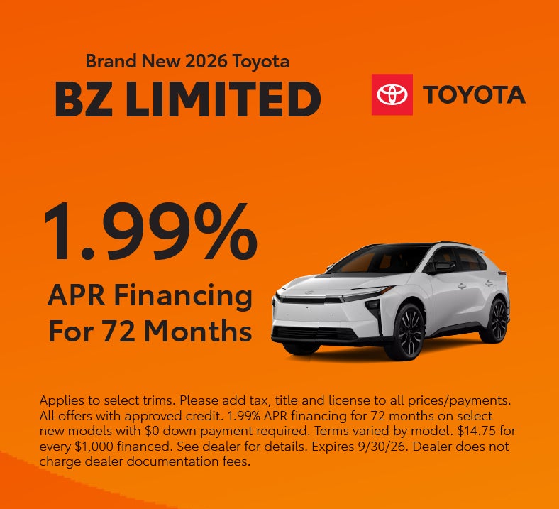 Brand New 2026 Toyota bZ Limited